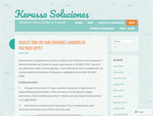 Tablet Screenshot of kerussoluciones.com